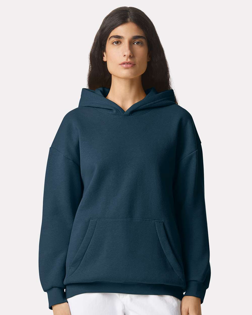 American Apparel Unisex ReFlex Fleece Hoodie Sweatshirt - RF498 Sea Blue