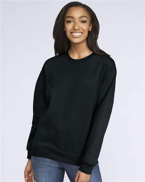 Gildan Unisex Softstyle® Midweight Crewneck Sweatshirt - SF000 Black