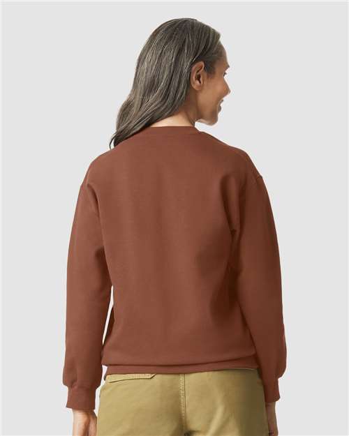 Gildan Unisex Softstyle® Midweight Crewneck Sweatshirt - SF000 Cocoa