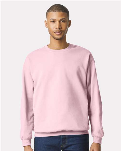Gildan Unisex Softstyle® Midweight Crewneck Sweatshirt - SF000 Light Pink