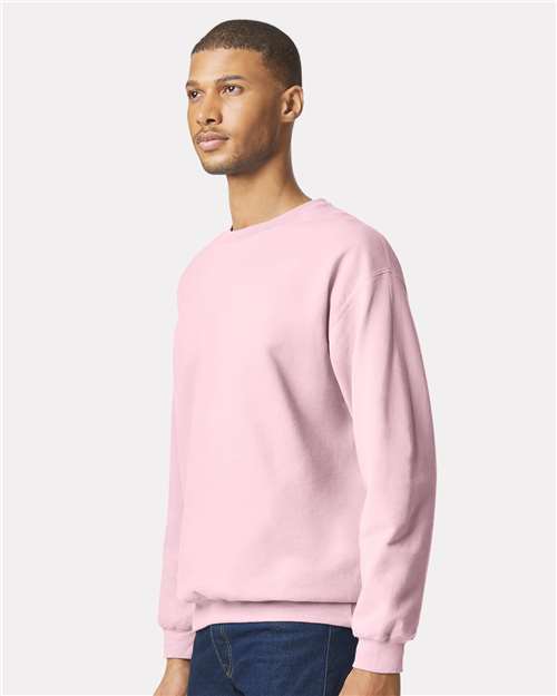 Gildan Unisex Softstyle® Midweight Crewneck Sweatshirt - SF000 Light Pink