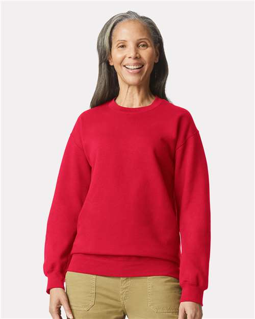 Gildan Unisex Softstyle® Midweight Crewneck Sweatshirt - SF000 Red