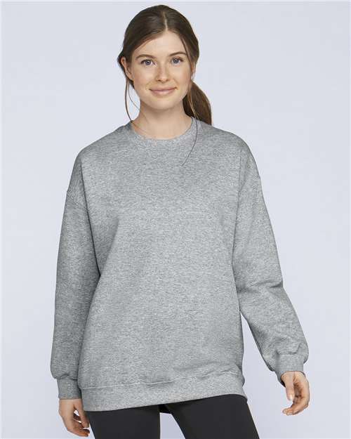 Gildan Unisex Softstyle® Midweight Crewneck Sweatshirt - SF000 Sport Grey