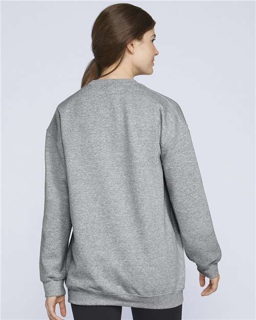 Gildan Unisex Softstyle® Midweight Crewneck Sweatshirt - SF000 Sport Grey