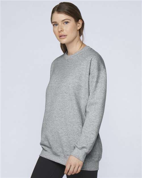 Gildan Unisex Softstyle® Midweight Crewneck Sweatshirt - SF000 Sport Grey