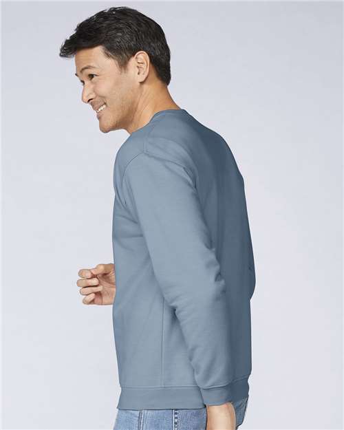 Gildan Unisex Softstyle® Midweight Crewneck Sweatshirt - SF000 Stone Blue