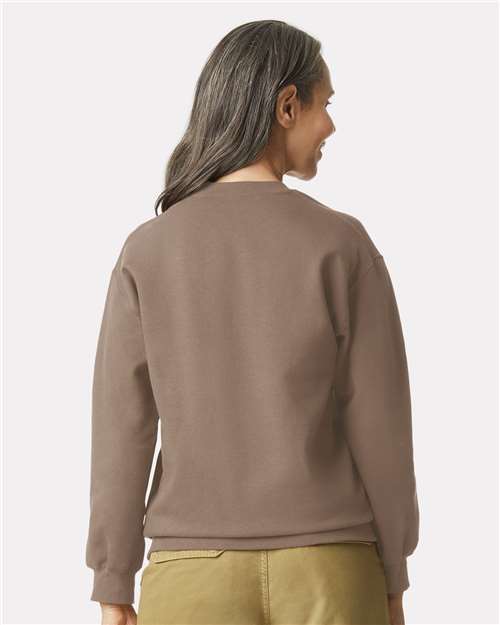Gildan Unisex Softstyle® Midweight Crewneck Sweatshirt - SF000 Brown Savana