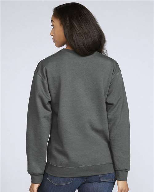 Gildan Unisex Softstyle® Midweight Crewneck Sweatshirt - SF000 Charcoal
