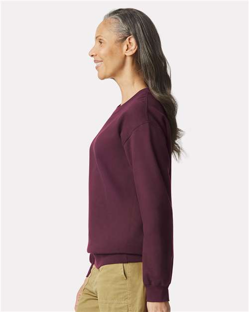 Gildan Unisex Softstyle® Midweight Crewneck Sweatshirt - SF000 Maroon