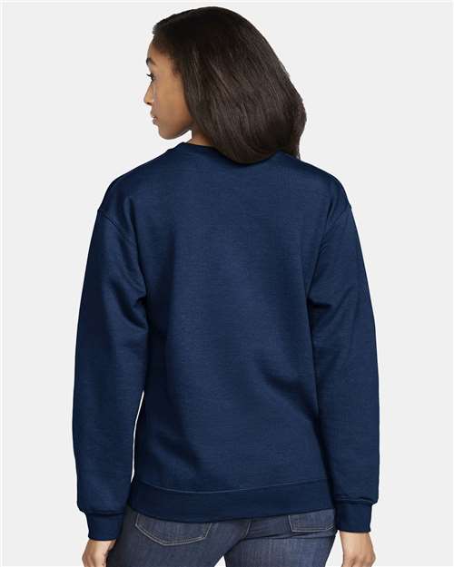 Gildan Unisex Softstyle® Midweight Crewneck Sweatshirt - SF000 Navy