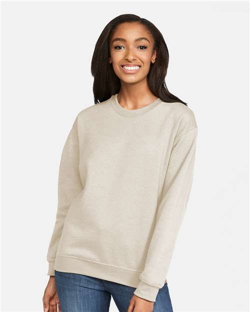 Gildan Unisex Softstyle® Midweight Crewneck Sweatshirt - SF000 Sand
