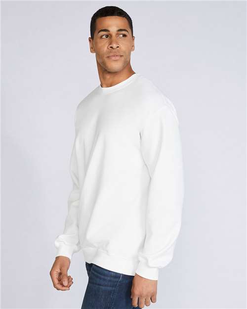 Gildan Unisex Softstyle® Midweight Crewneck Sweatshirt - SF000 White