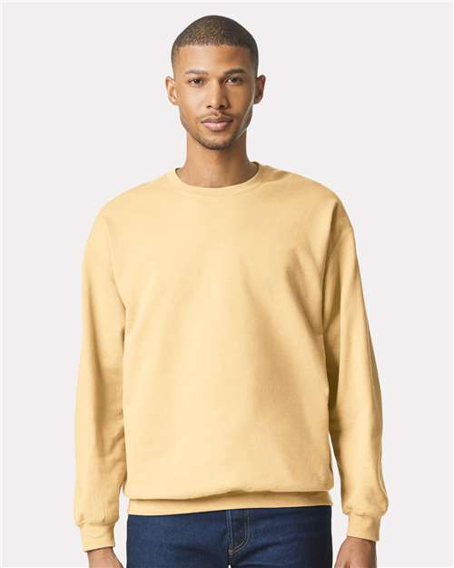 Gildan Unisex Softstyle® Midweight Crewneck Sweatshirt - SF000 Yellow Haze