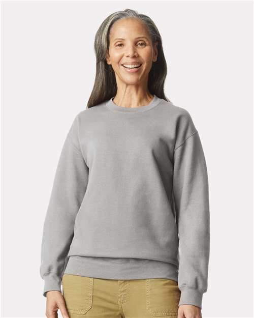 Gildan Unisex Softstyle® Midweight Crewneck Sweatshirt - SF000 Cement