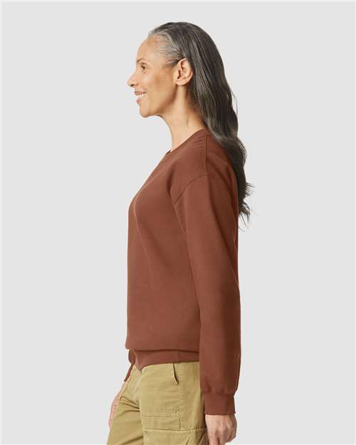 Gildan Unisex Softstyle® Midweight Crewneck Sweatshirt - SF000 Cocoa