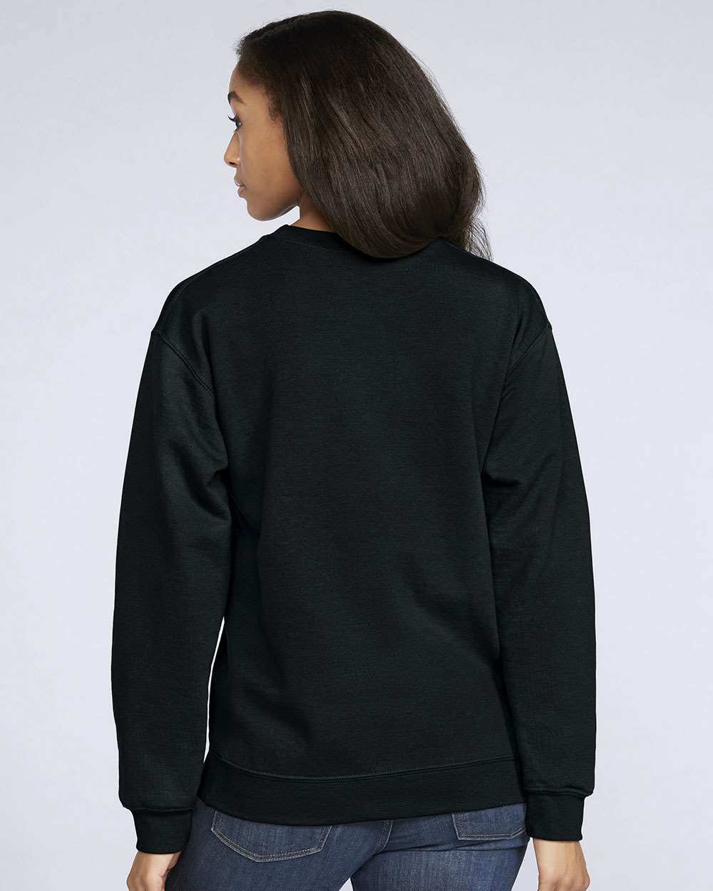 Gildan Unisex Softstyle® Midweight Crewneck Sweatshirt - SF000 Black