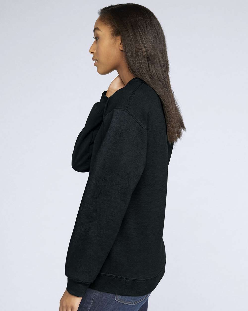 Gildan Unisex Softstyle® Midweight Crewneck Sweatshirt - SF000 Black