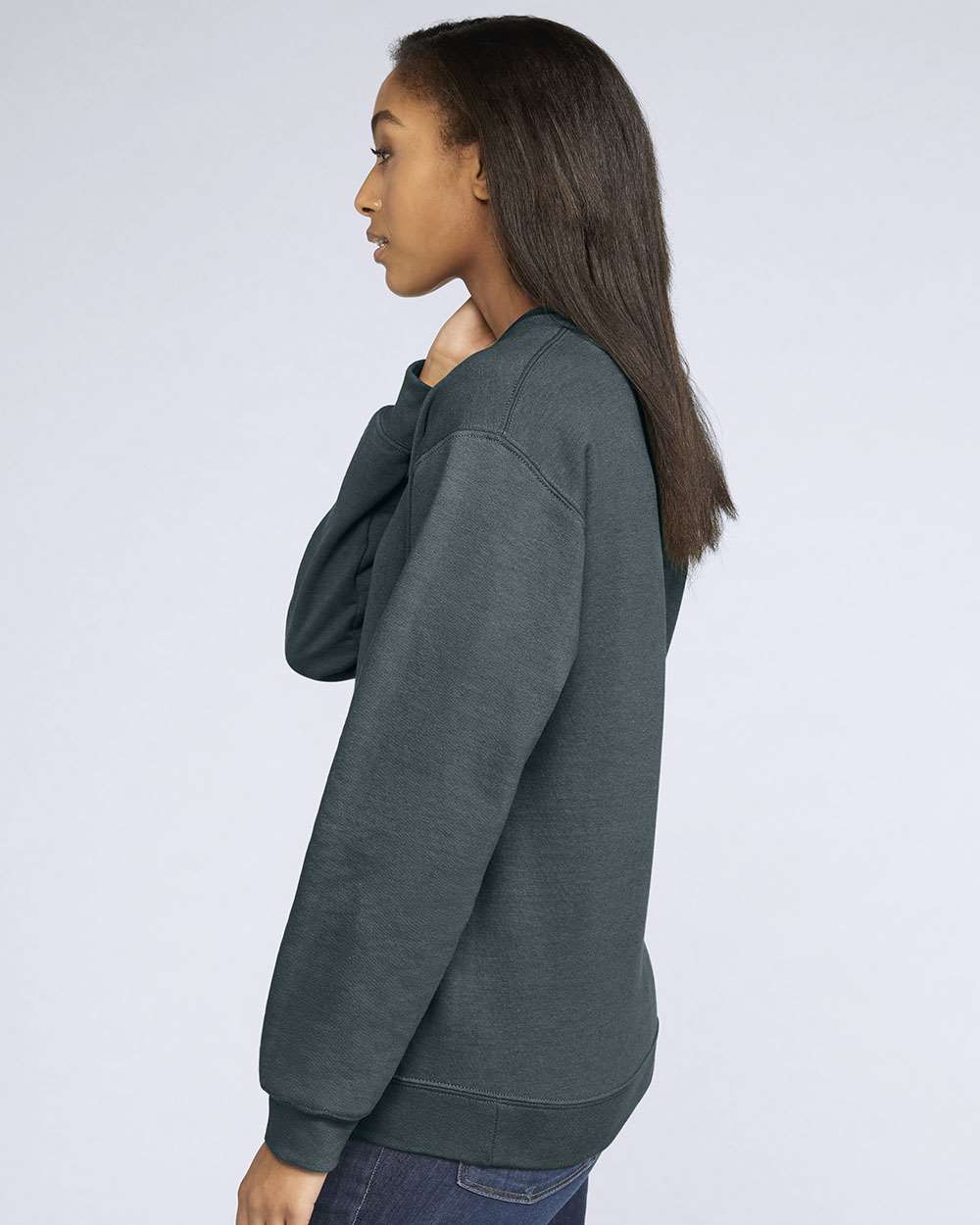 Gildan Unisex Softstyle® Midweight Crewneck Sweatshirt - SF000 Dark Heather