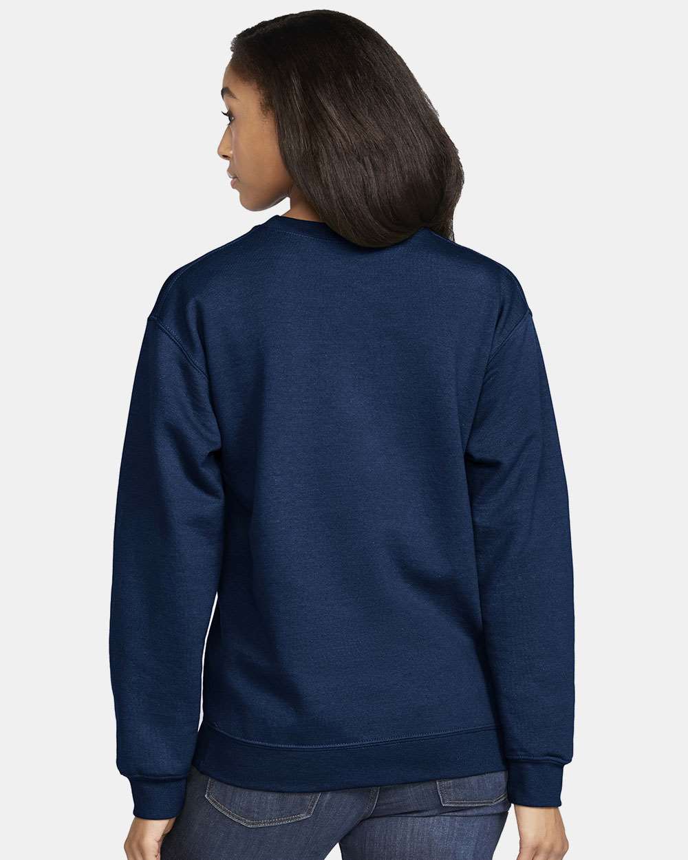 Gildan Unisex Softstyle® Midweight Crewneck Sweatshirt - SF000 Navy