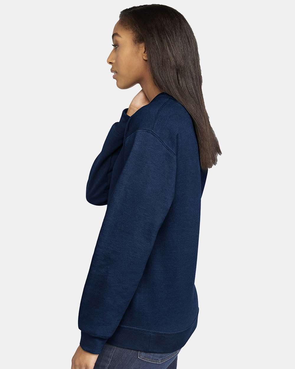 Gildan Unisex Softstyle® Midweight Crewneck Sweatshirt - SF000 Navy