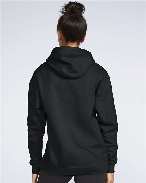Gildan Unisex Softstyle® Midweight Hooded Sweatshirt - SF500 Black