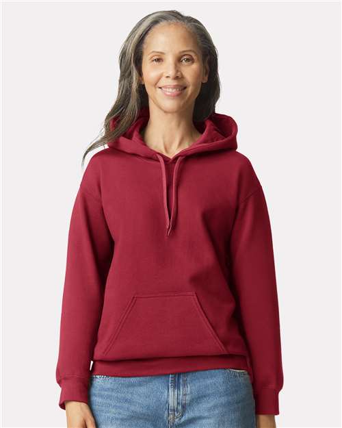 Gildan Unisex Softstyle® Midweight Hooded Sweatshirt - SF500 Cardinal