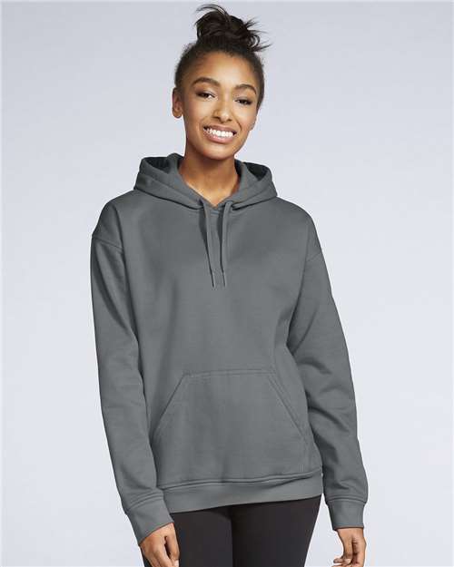 Gildan Unisex Softstyle® Midweight Hooded Sweatshirt - SF500 Charcoal