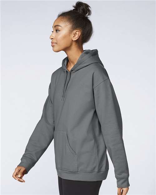 Gildan Unisex Softstyle® Midweight Hooded Sweatshirt - SF500 Charcoal