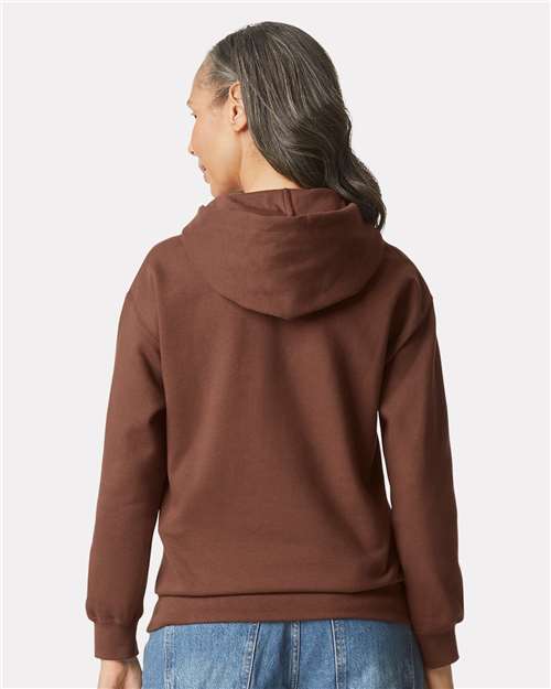 Gildan Unisex Softstyle® Midweight Hooded Sweatshirt - SF500 Cocoa