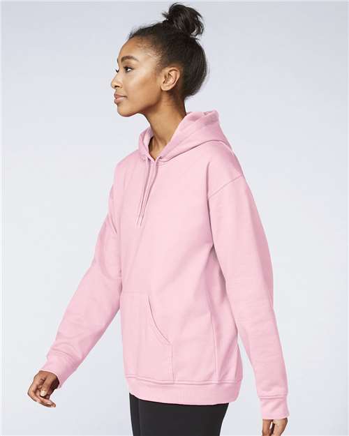 Gildan Unisex Softstyle® Midweight Hooded Sweatshirt - SF500 Light Pink
