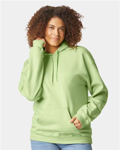 Gildan Unisex Softstyle® Midweight Hooded Sweatshirt - SF500 Pistachio