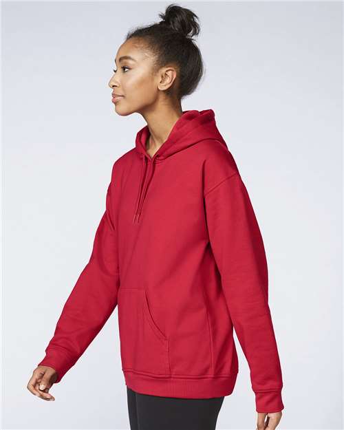 Gildan Unisex Softstyle® Midweight Hooded Sweatshirt - SF500 Red
