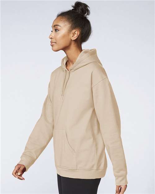 Gildan Unisex Softstyle® Midweight Hooded Sweatshirt - SF500 Sand