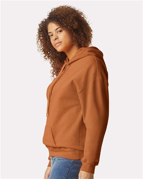 Gildan Unisex Softstyle® Midweight Hooded Sweatshirt - SF500 Texas Orange