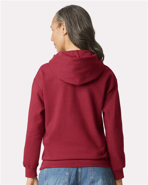 Gildan Unisex Softstyle® Midweight Hooded Sweatshirt - SF500 Cardinal