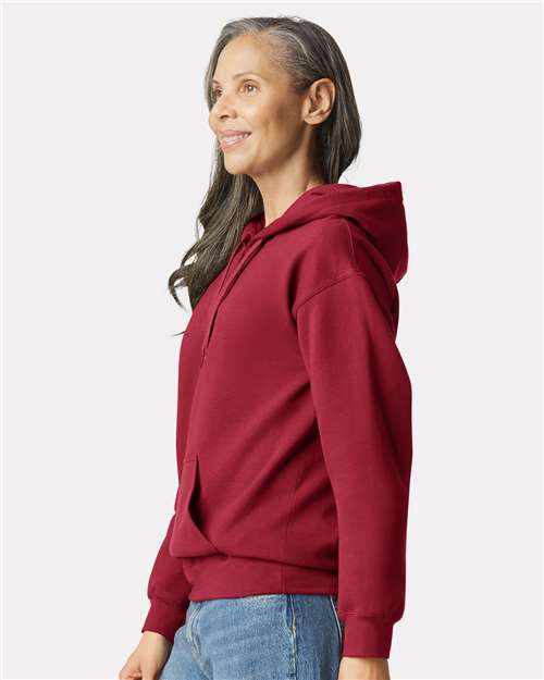 Gildan Unisex Softstyle® Midweight Hooded Sweatshirt - SF500 Cardinal