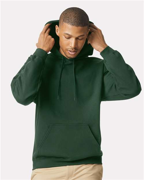 Gildan Unisex Softstyle® Midweight Hooded Sweatshirt - SF500 Forest Green