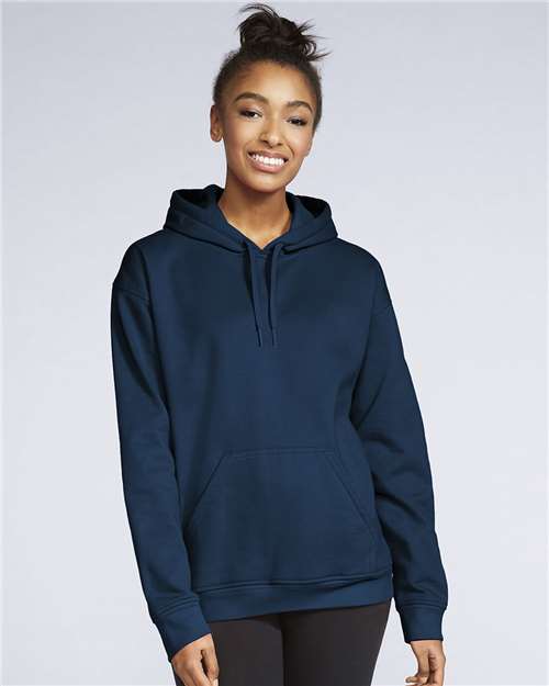 Gildan Unisex Softstyle® Midweight Hooded Sweatshirt - SF500 Navy