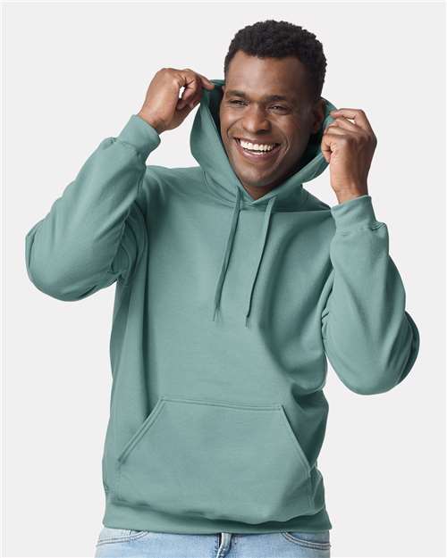 Gildan Unisex Softstyle® Midweight Hooded Sweatshirt - SF500 Aquatic