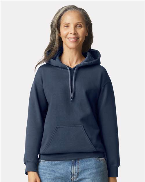Gildan Unisex Softstyle® Midweight Hooded Sweatshirt - SF500 Blue Dusk