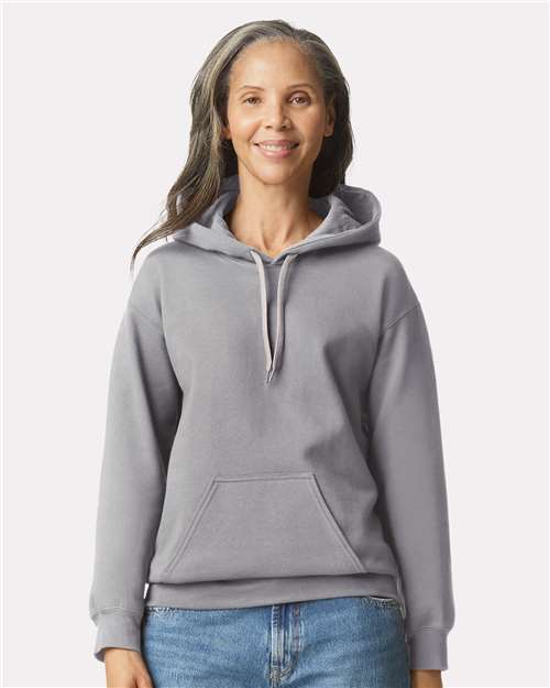 Gildan Unisex Softstyle® Midweight Hooded Sweatshirt - SF500 Cement