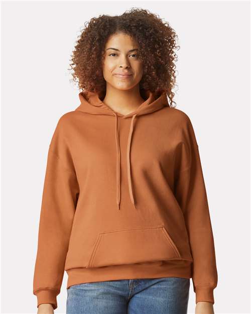 Gildan Unisex Softstyle® Midweight Hooded Sweatshirt - SF500 Texas Orange