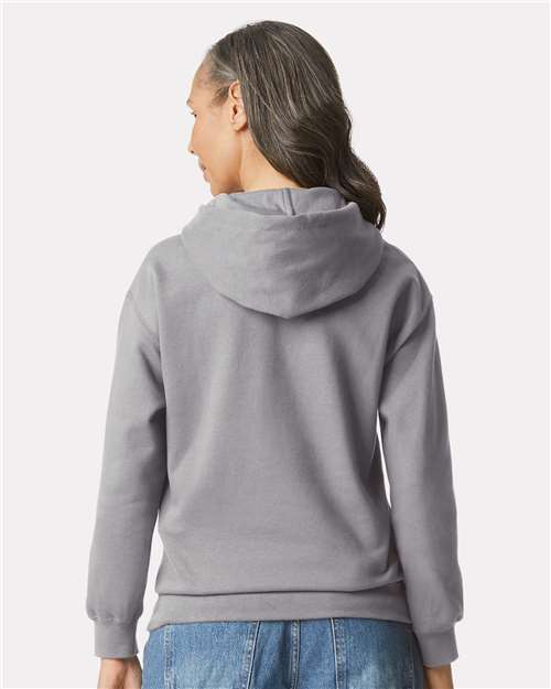 Gildan Unisex Softstyle® Midweight Hooded Sweatshirt - SF500 Cement