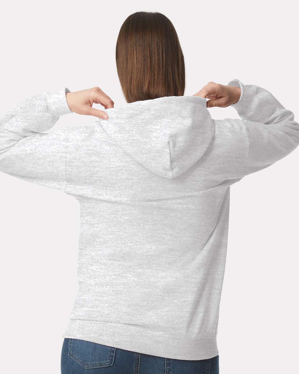 Gildan Unisex Softstyle® Midweight Hooded Sweatshirt - SF500 Ash