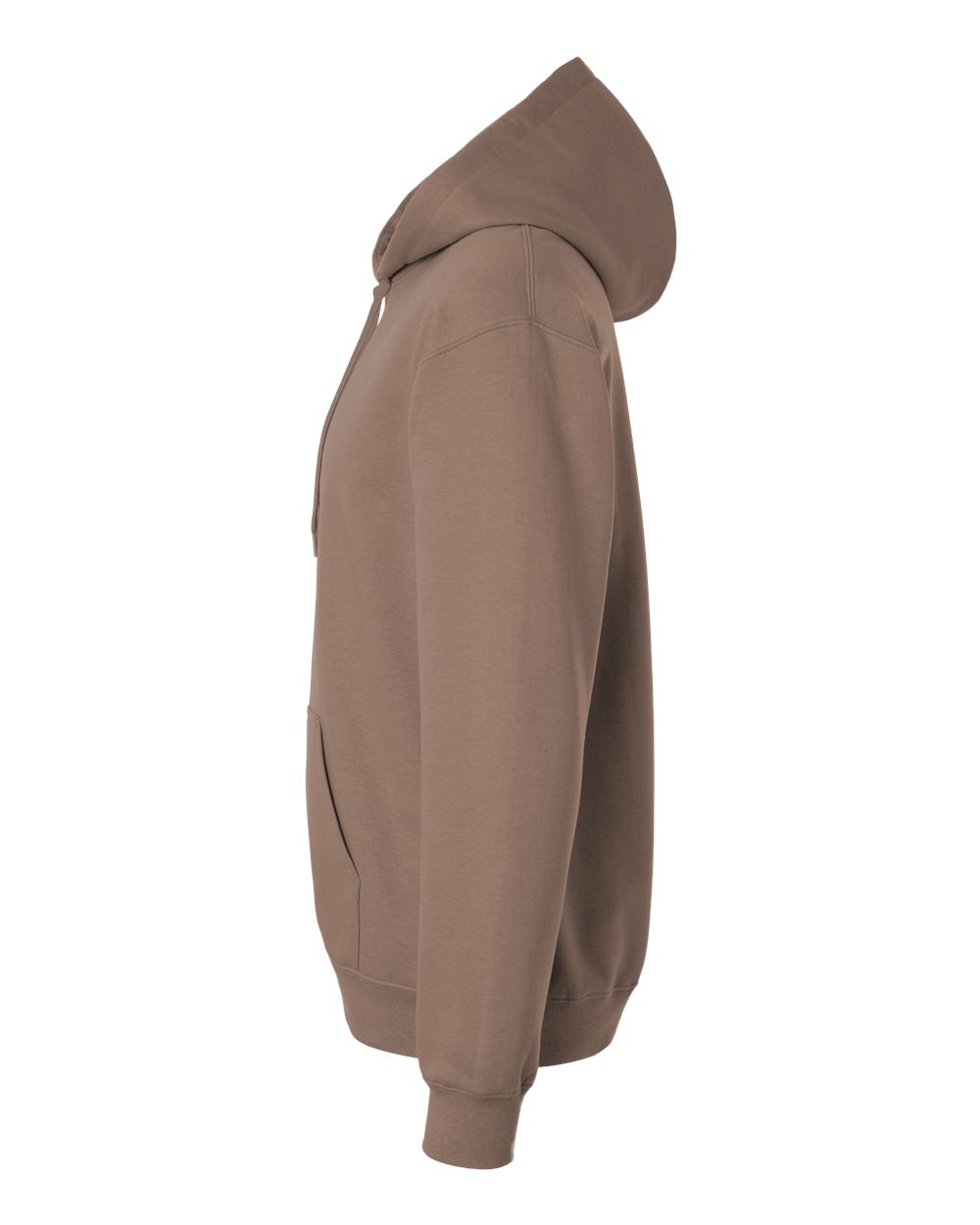 Gildan Unisex Softstyle® Midweight Hooded Sweatshirt - SF500 Brown Savana