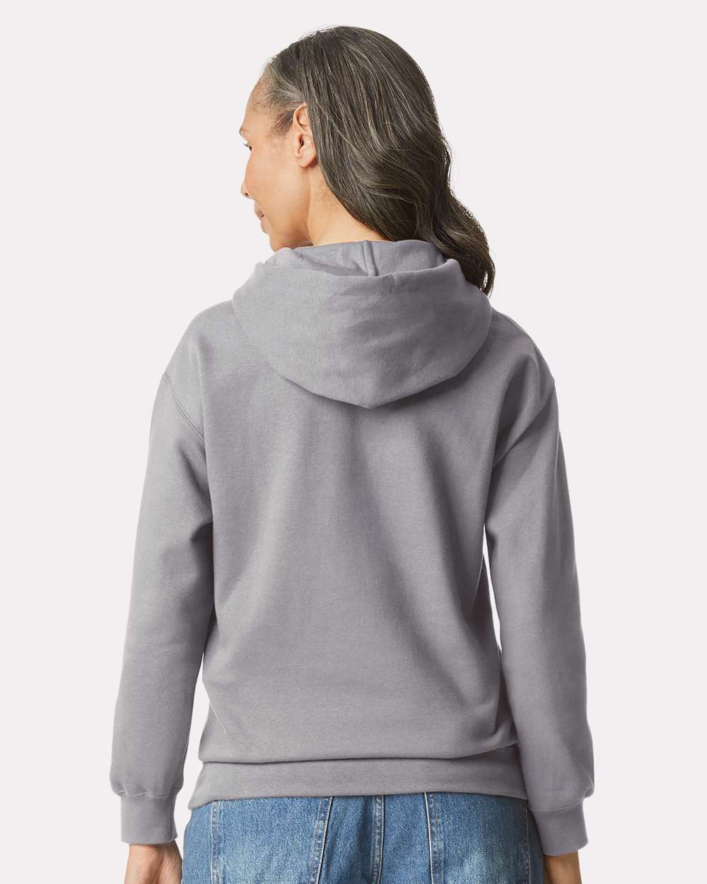 Gildan Unisex Softstyle® Midweight Hooded Sweatshirt - SF500 Cement
