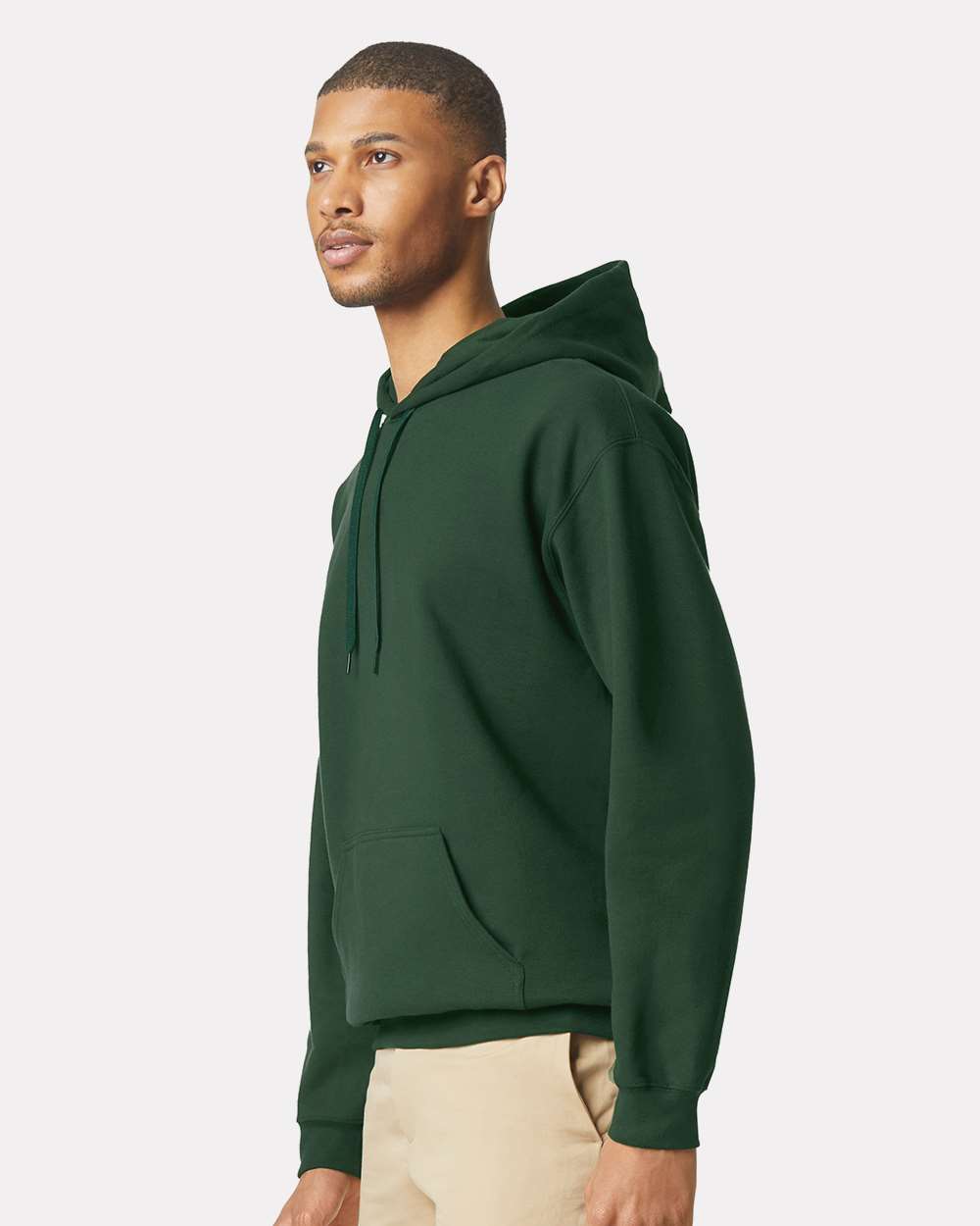 Gildan Unisex Softstyle® Midweight Hooded Sweatshirt - SF500 Forest Green