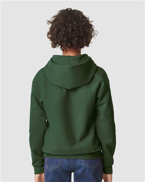 Gildan Youth Softstyle® Midweight Hooded Sweatshirt - SF500B Forest Green