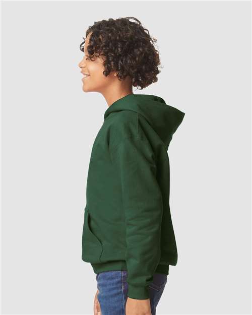 Gildan Youth Softstyle® Midweight Hooded Sweatshirt - SF500B Forest Green