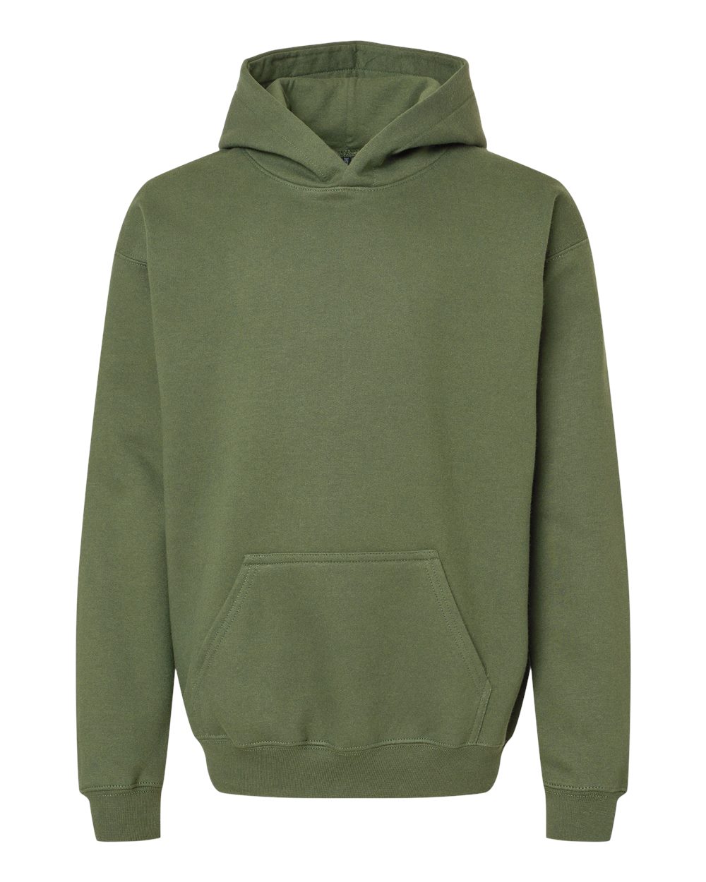 Gildan Youth Softstyle® Midweight Hooded Sweatshirt - SF500B Military Green
